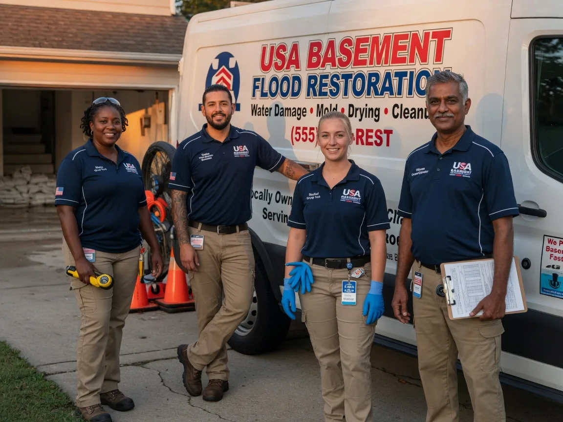 Basement Flood Cleanup company in Bondville, IL